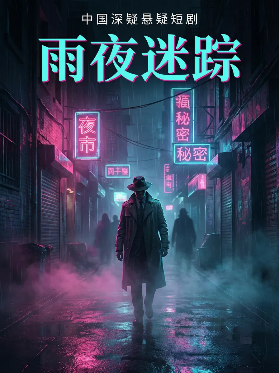 幸福到万家40集预告 悬疑追踪短剧 - 雨夜迷踪海报